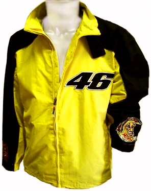 and Black Valentino Rossi Jacket